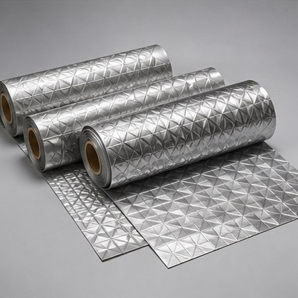 Output from Paper Embossing Machine