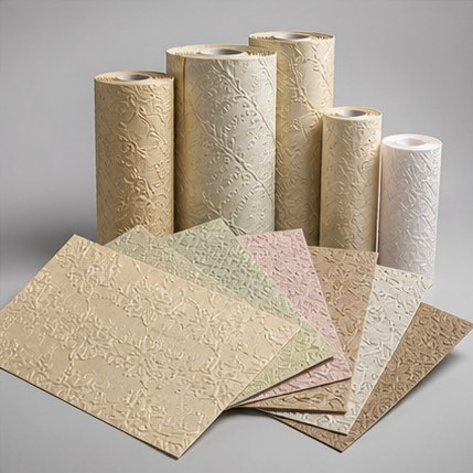 Output from Paper Embossing Machine