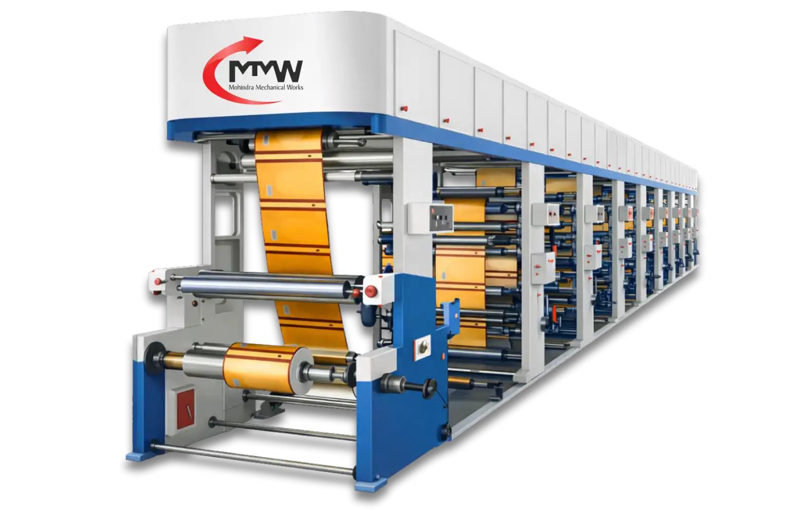 Pharma Strip Packing Foil Printing Machine